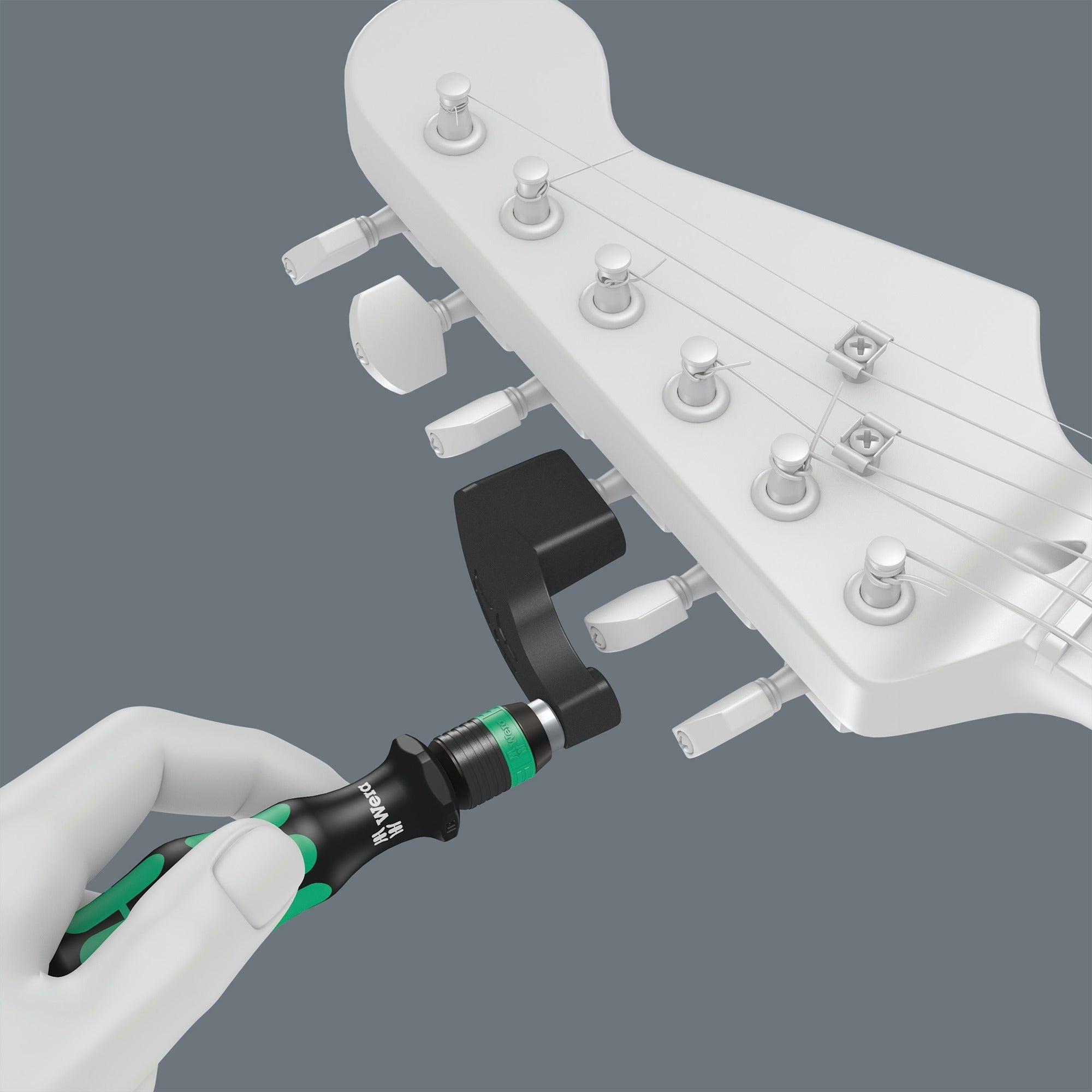 Wera 9100 Gitaarreparatieset, 27‑delig