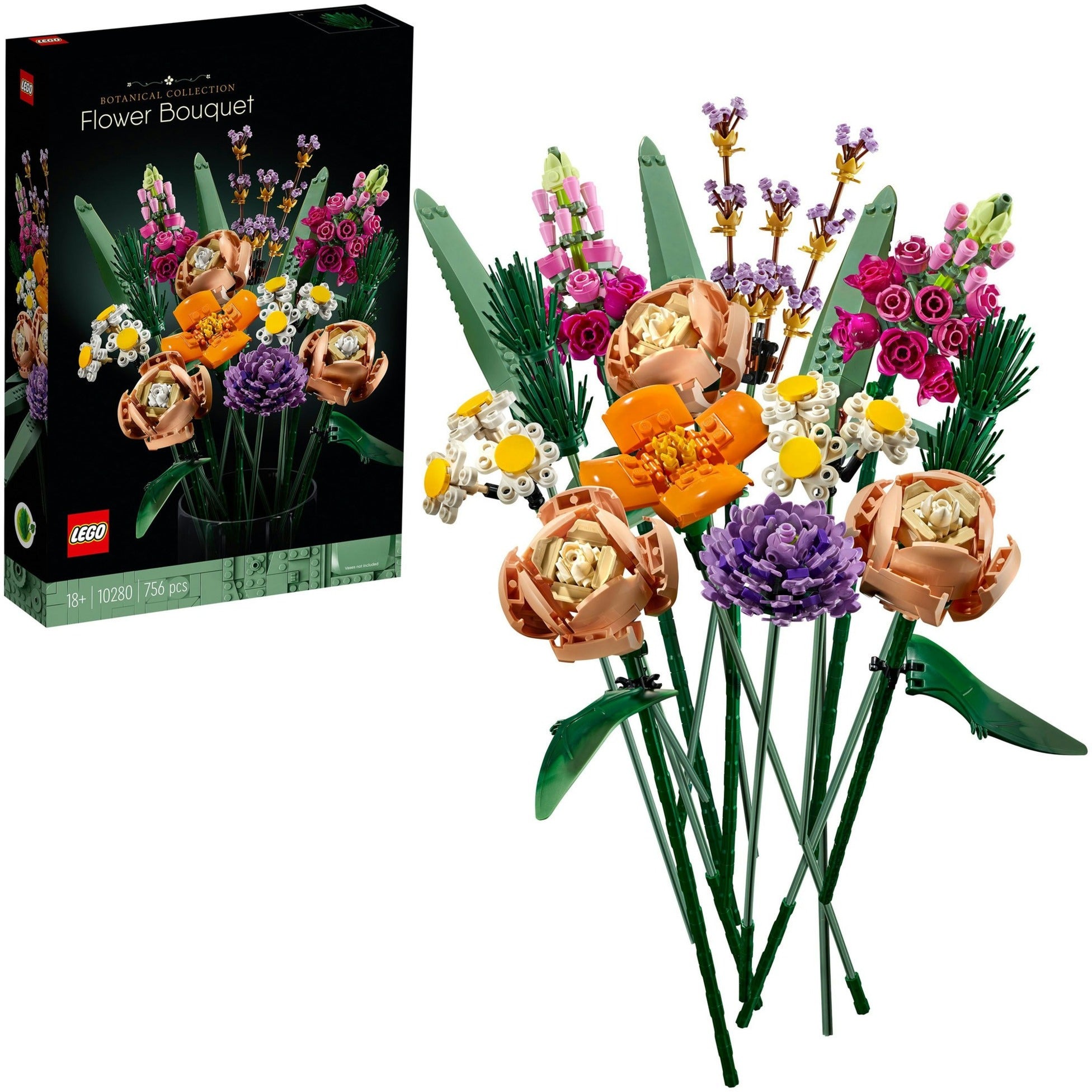 Lego botanicals bloemenboeket bouwpakket voor volwassenen - 10280