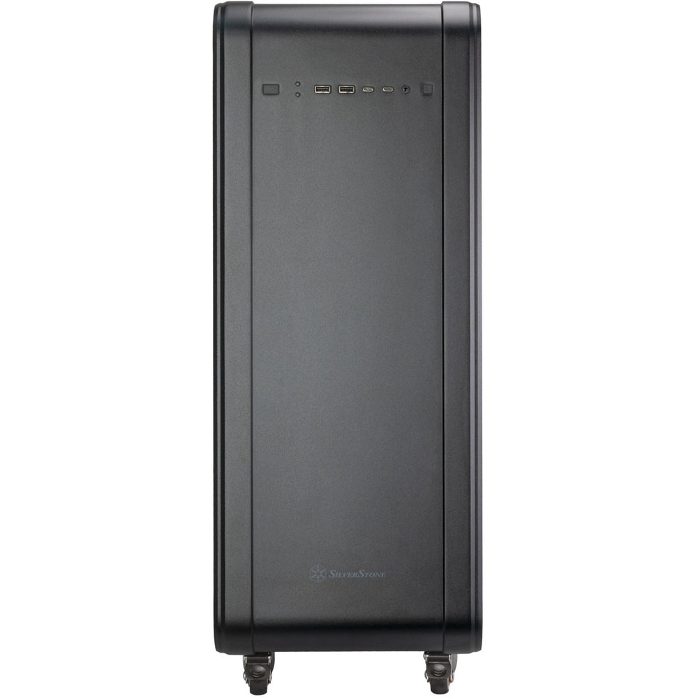 Silverstone alta t1 big tower behuizing (zwart | 2x usb-a | 2x usb-c)