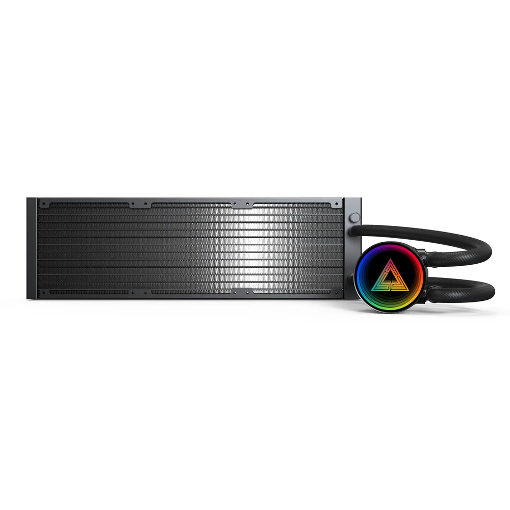 Montech lightflow argb 360 waterkoeling (zwart)