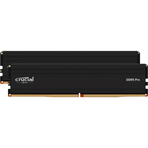 Crucial 32 gb ddr5-5600 (2x 16 gb) werkgeheugen (zwart, cp2k16g56c46u5)