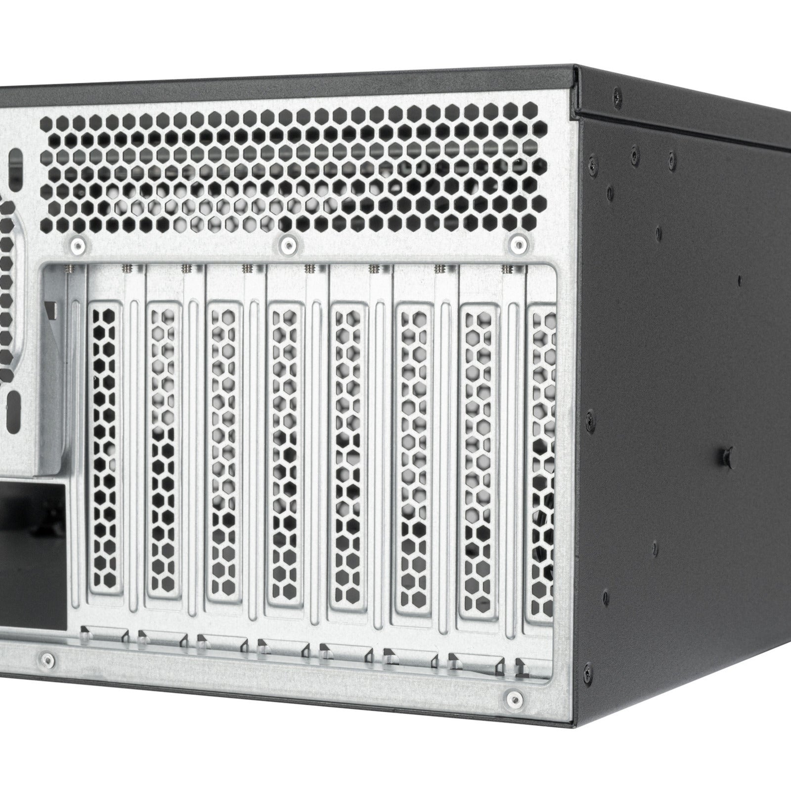 Silverstone rm4a rack behuizing (zwart | 4u | usb-c)