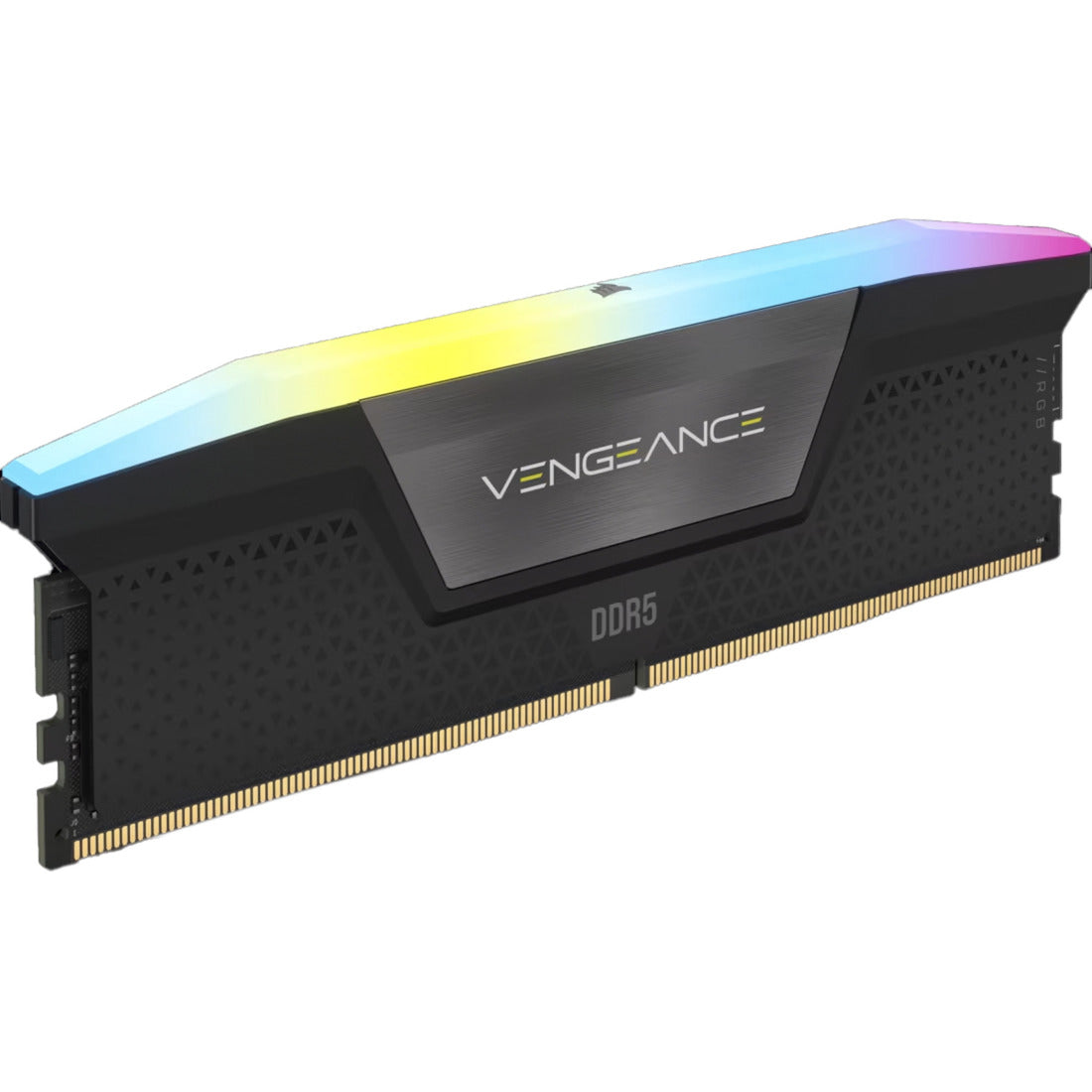 Corsair vengeance rgb 32 gb ddr5-6000 (2x 16 gb) werkgeheugen (zwart, cmh32gx5m2d6000z38, xmp, expo)