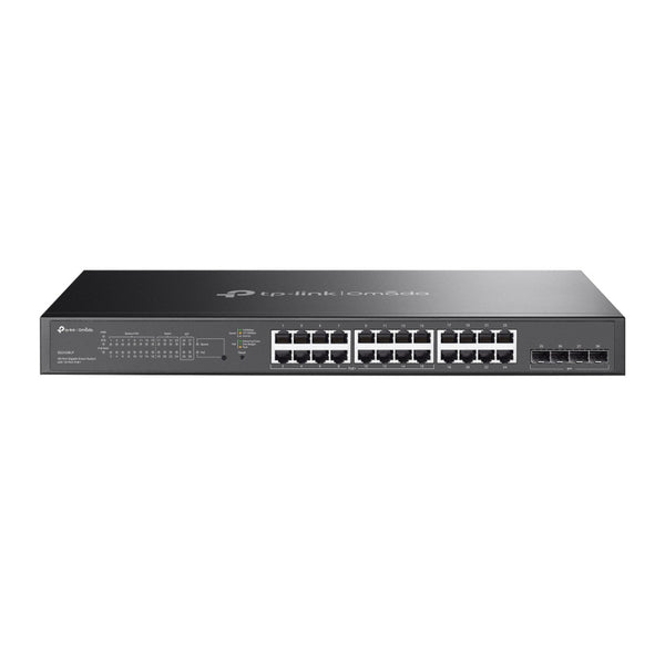 Tp-link omada sg2428lp 28-poorts gigabit smart switch (zwart, 16x poe+)