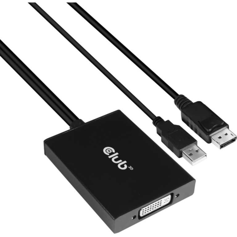 Club 3D Club 3D DisplayPort naar Dual Link DVI-I actieve adapter
