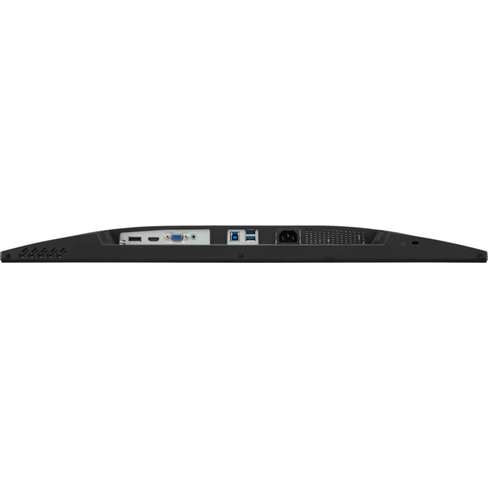 Viewsonic vg2708a 27 monitor (zwart, 1x hdmi, 1x displayport, usb-c, usb-a, sound, 100 hz)