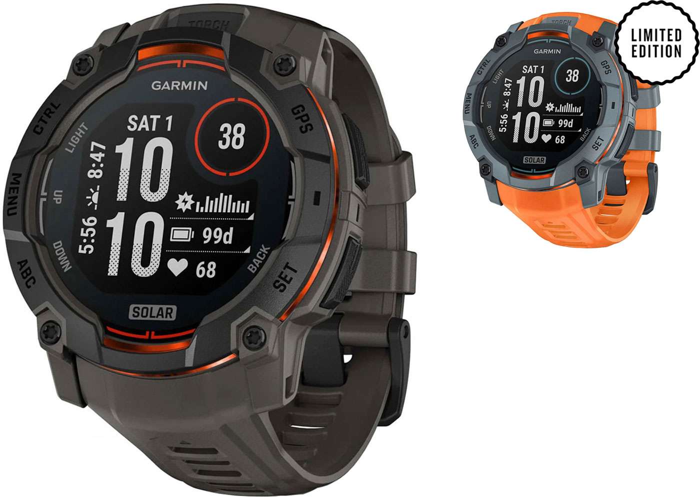 Garmin instinct® 3 solar 50mm - gps multisport smartwatch