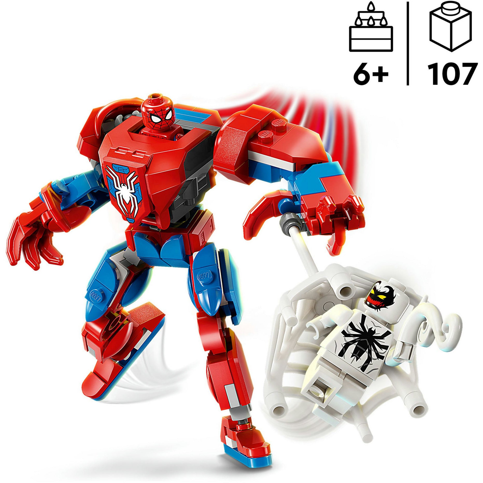 Lego superhelden 76308 spider-man mecha vs. antigif