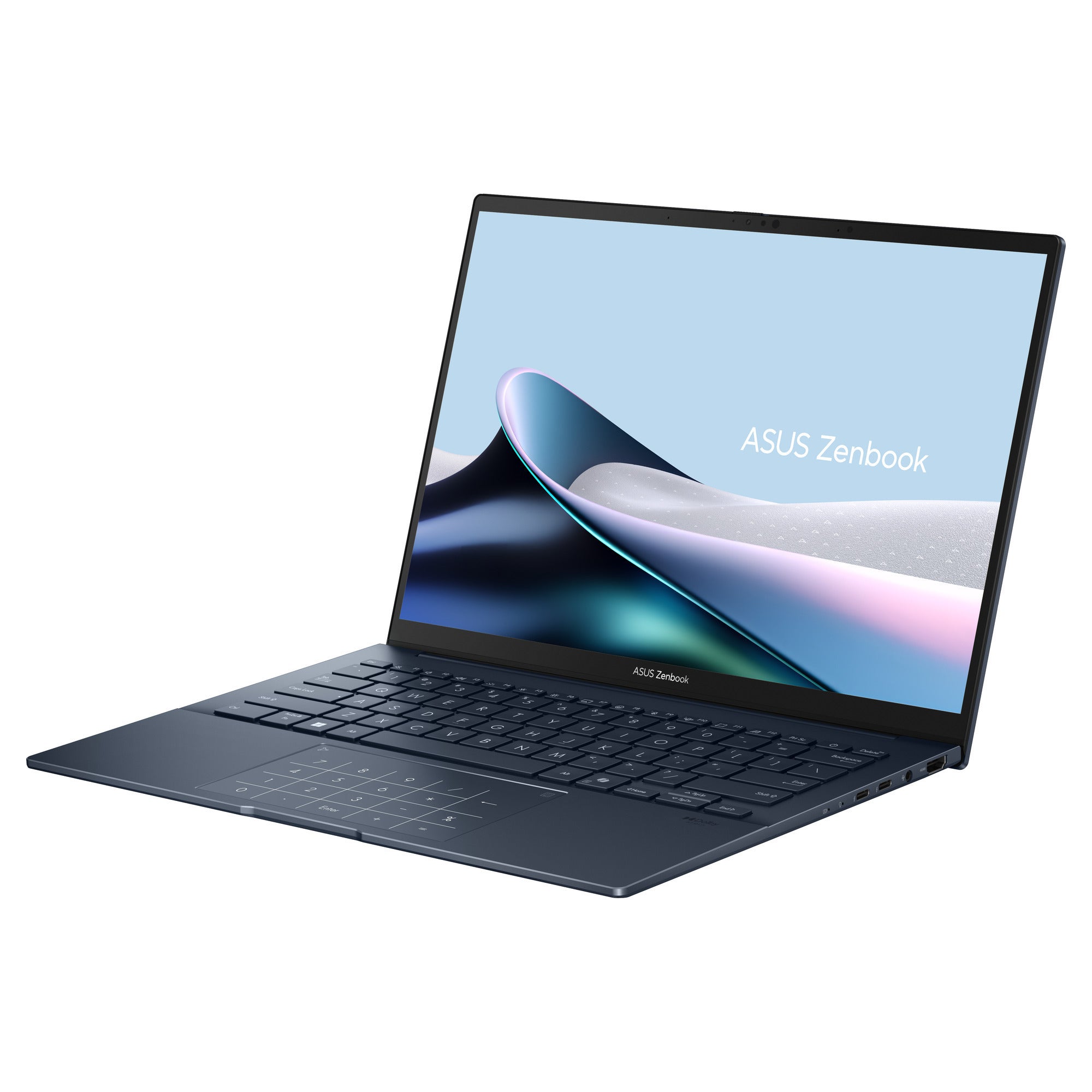 Asus zenbook 14 oled ux3405ca-qd012w 14 laptop (blauw | core ultra 7 255h | arc 140t | 32 gb | 1 tb ssd)