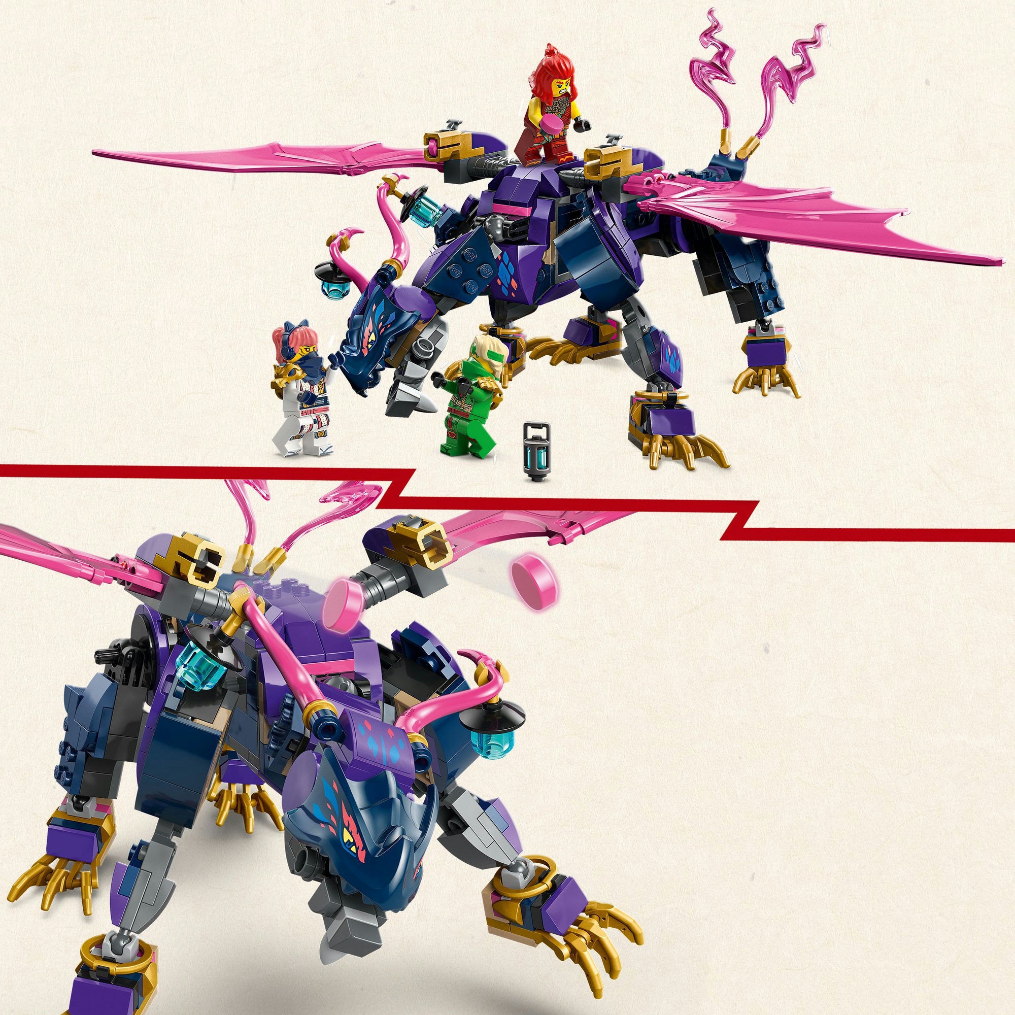 Lego 71842 Ninjago Rontu de Meesterdraak