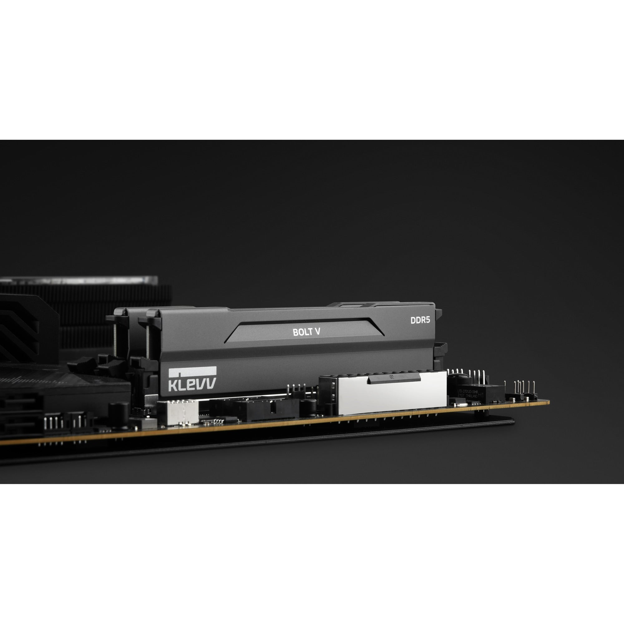 Klevv bolt v 32 gb ddr5-6000 (2x 16 gb) werkgeheugen (zwart, kd5agu880-60a300h, xmp 3.0, expo)