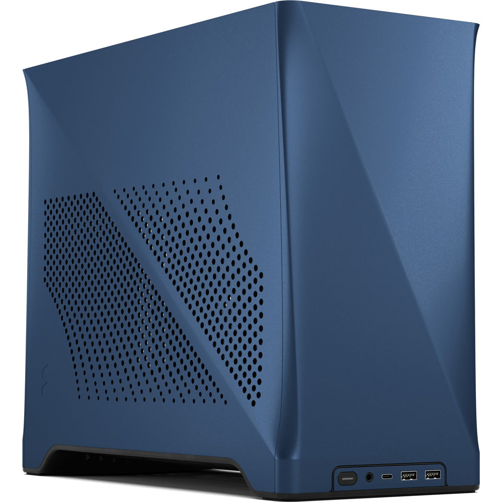 Fractal design era 2 midnight blue mini tower behuizing (donkerblauw | 2x usb-a | 1x usb-c)