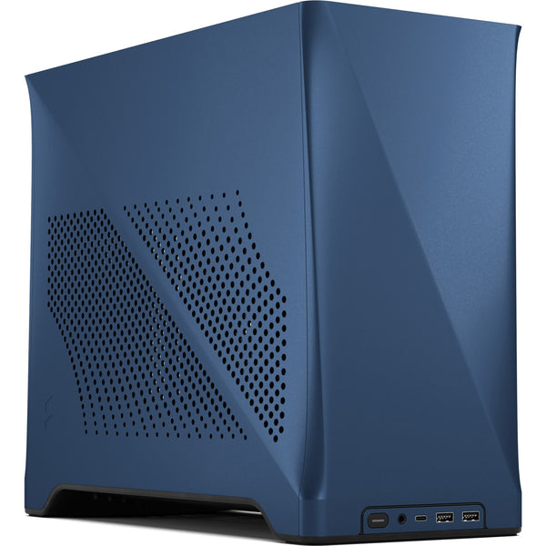 Fractal design era 2 midnight blue mini tower behuizing (donkerblauw | 2x usb-a | 1x usb-c)