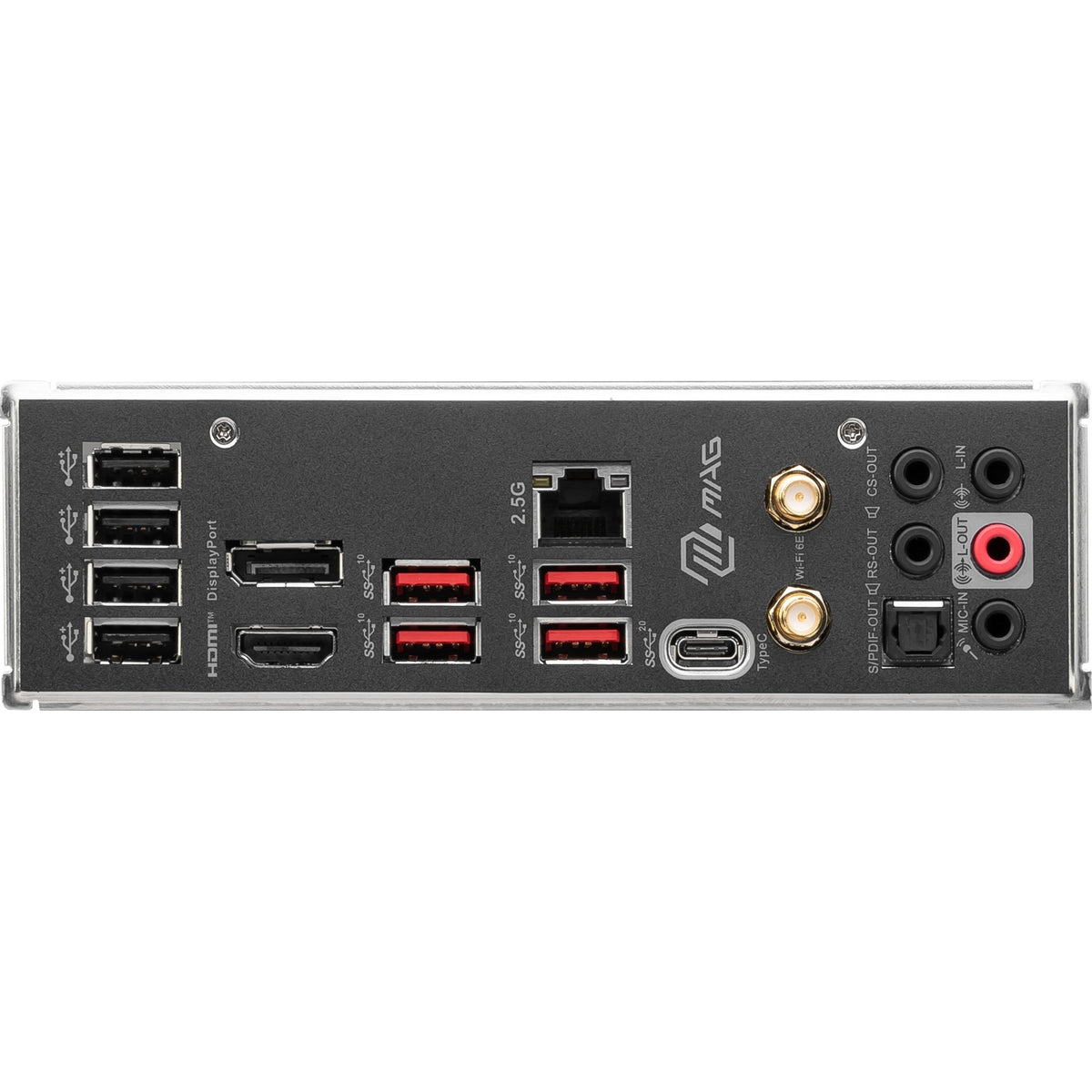 Msi mag b760 tomahawk wifi socket 1700 moederbord (zwart, raid, 2.5 gb-lan, wi-fi 6e, bt, sound, atx)