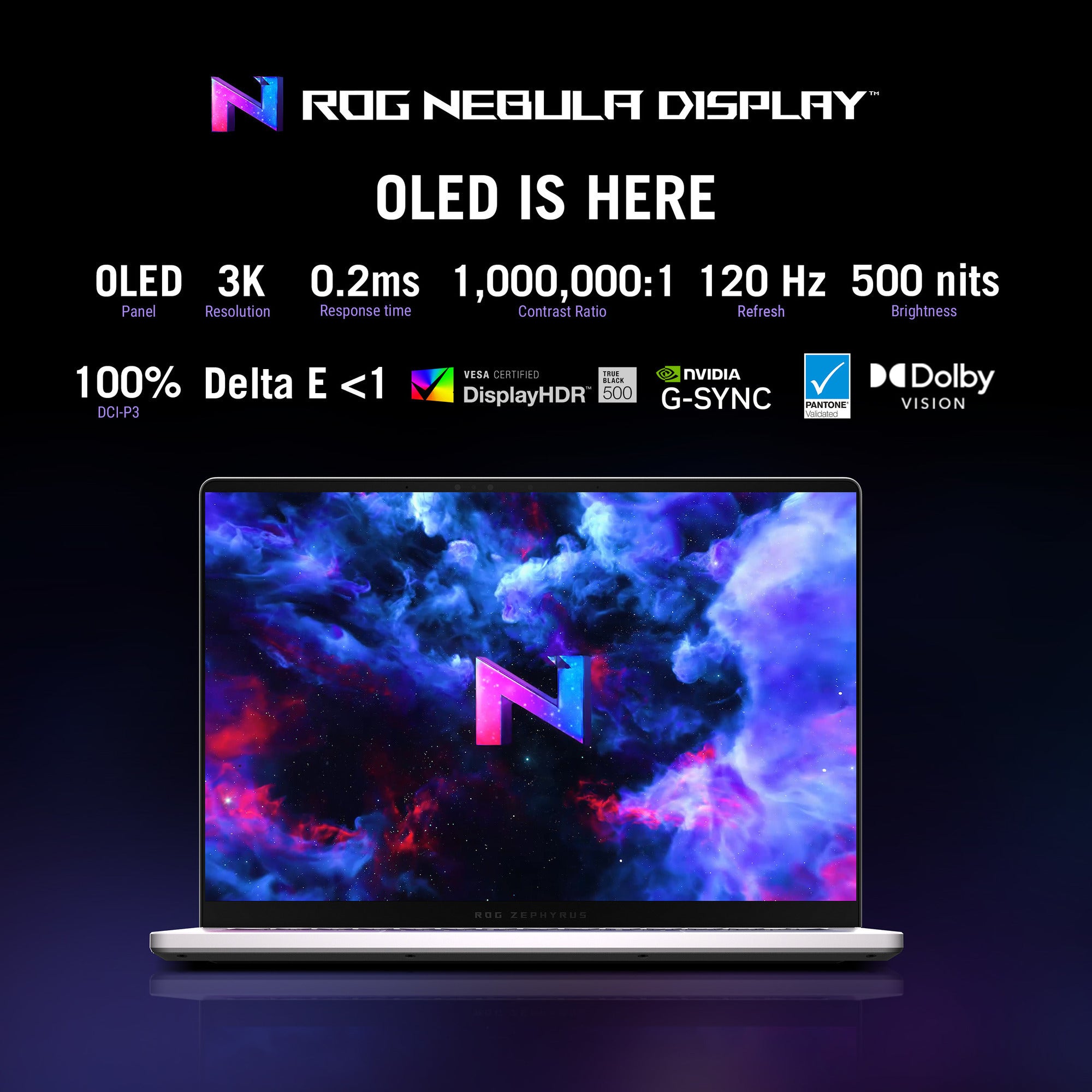 Asus rog zephyrus g14 ga403up-qs001w 14 copilot+ gaming laptop (wit | ryzen 9 270 | rtx 5070 | 32 gb | 1 tb ssd | oled)