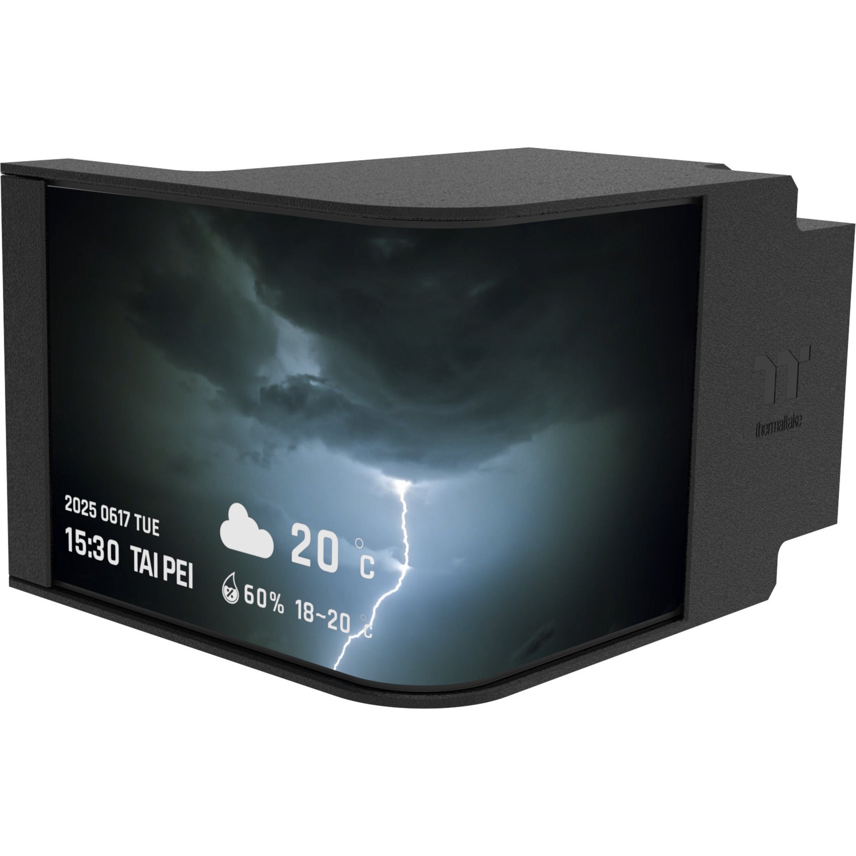 Thermaltake magcurve 360 ultra argb sync aio liquid cooler waterkoeling (zwart)