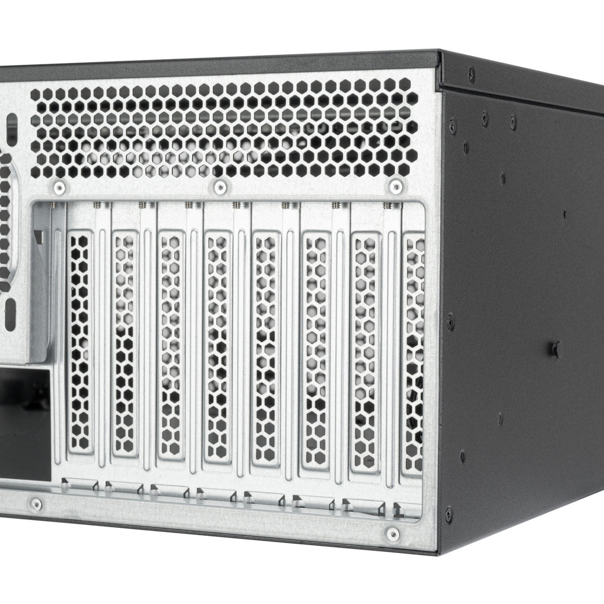 Silverstone rm4a rack behuizing (zwart | 4u | usb-c)