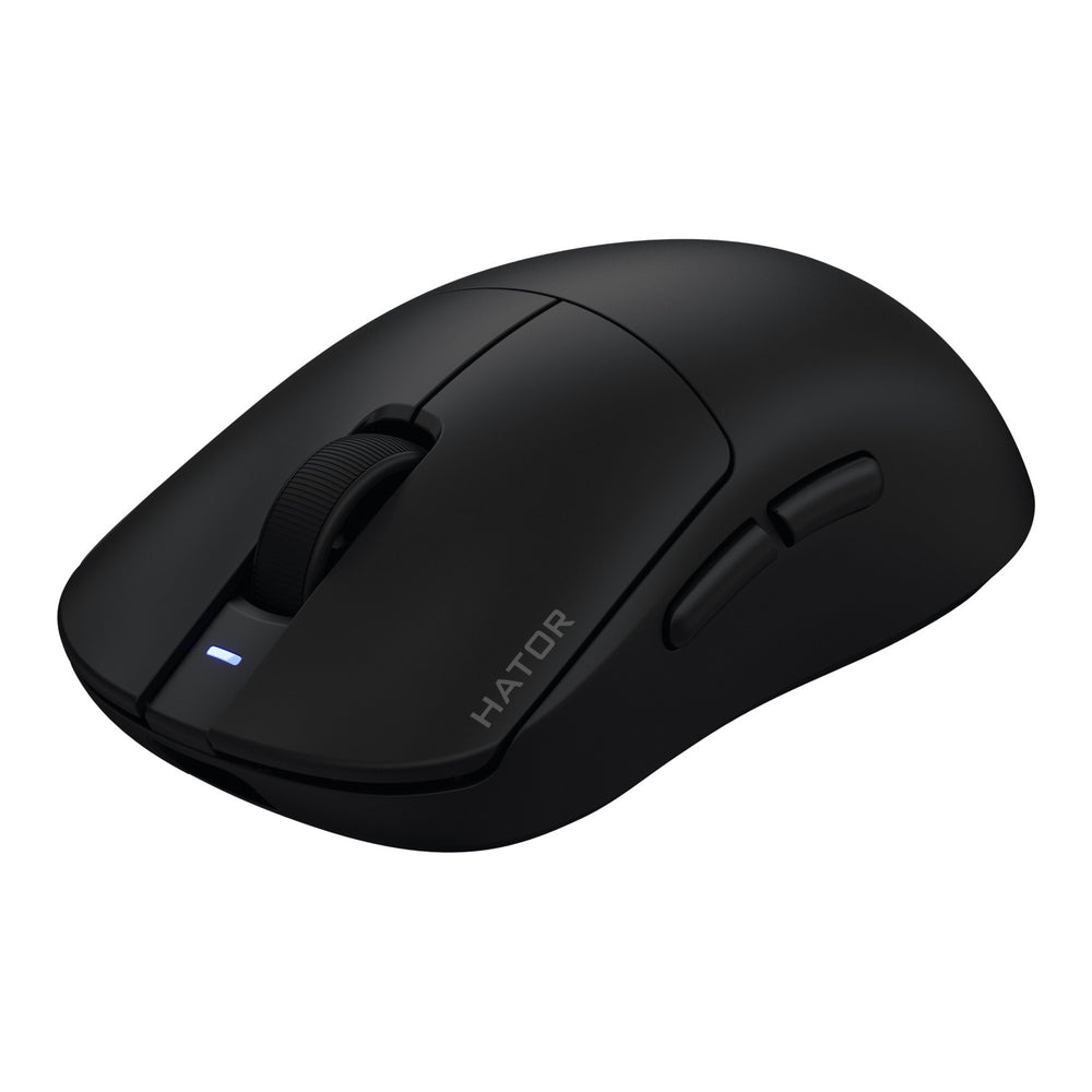 Hator quasar 3s ultima 8k wireless gaming muis (zwart, 30 000 dpi, 2.4 ghz bluetooth usb)