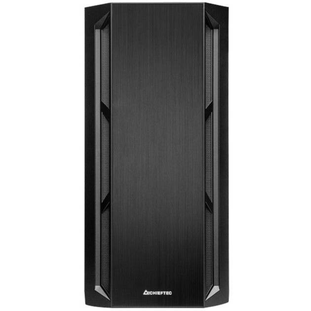 Chieftec apex q midi tower behuizing (zwart | 2x usb-a | 1x usb-c)