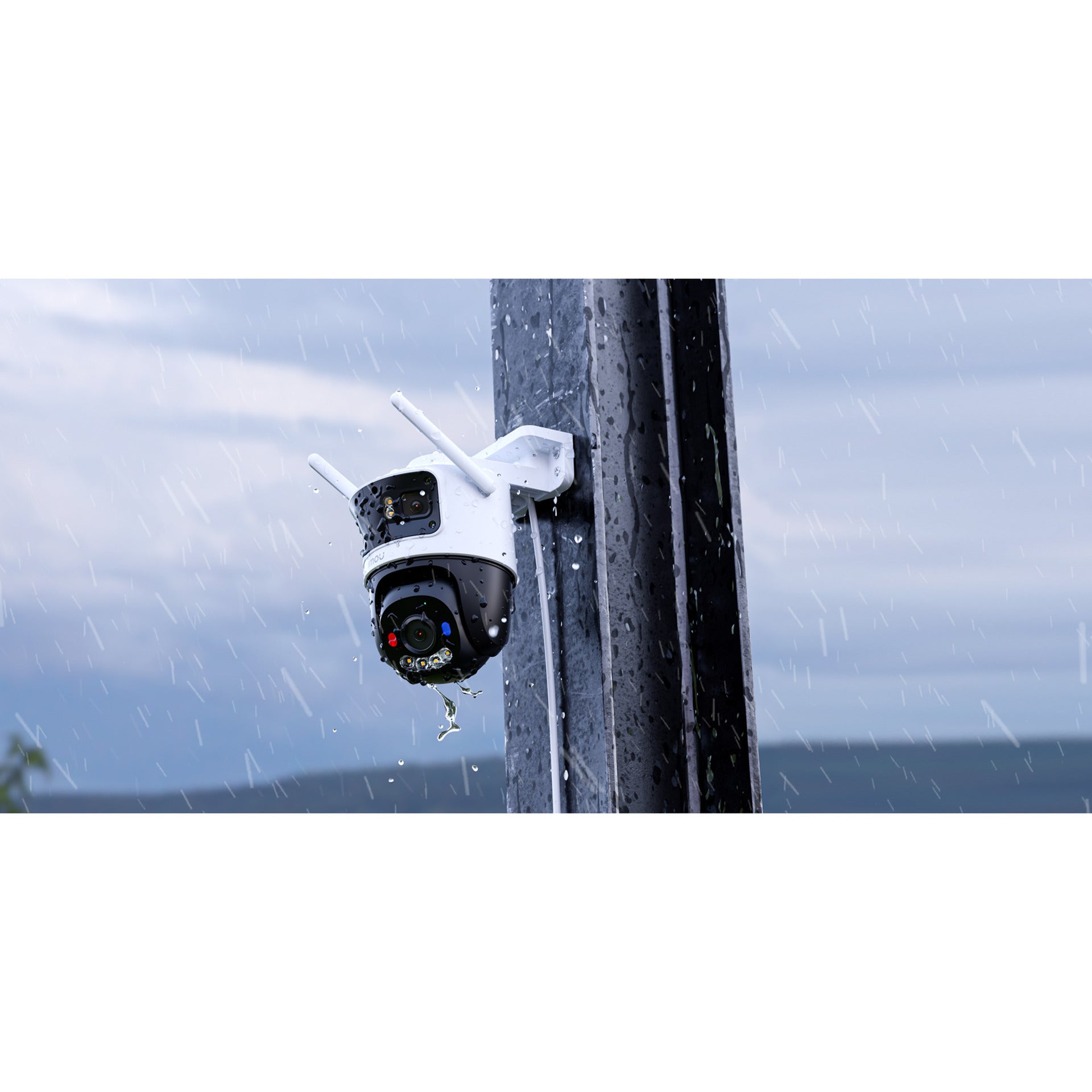 Imou cruiser triple beveiligingscamera (wit, 11mp (3840×2160), wifi 6)