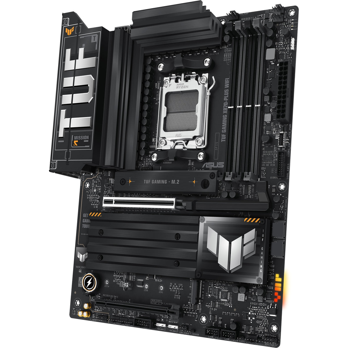 Asus tuf gaming x870-plus wifi socket am5 moederbord (raid, 2.5gb-lan, wi-fi 7, bt, sound, atx)