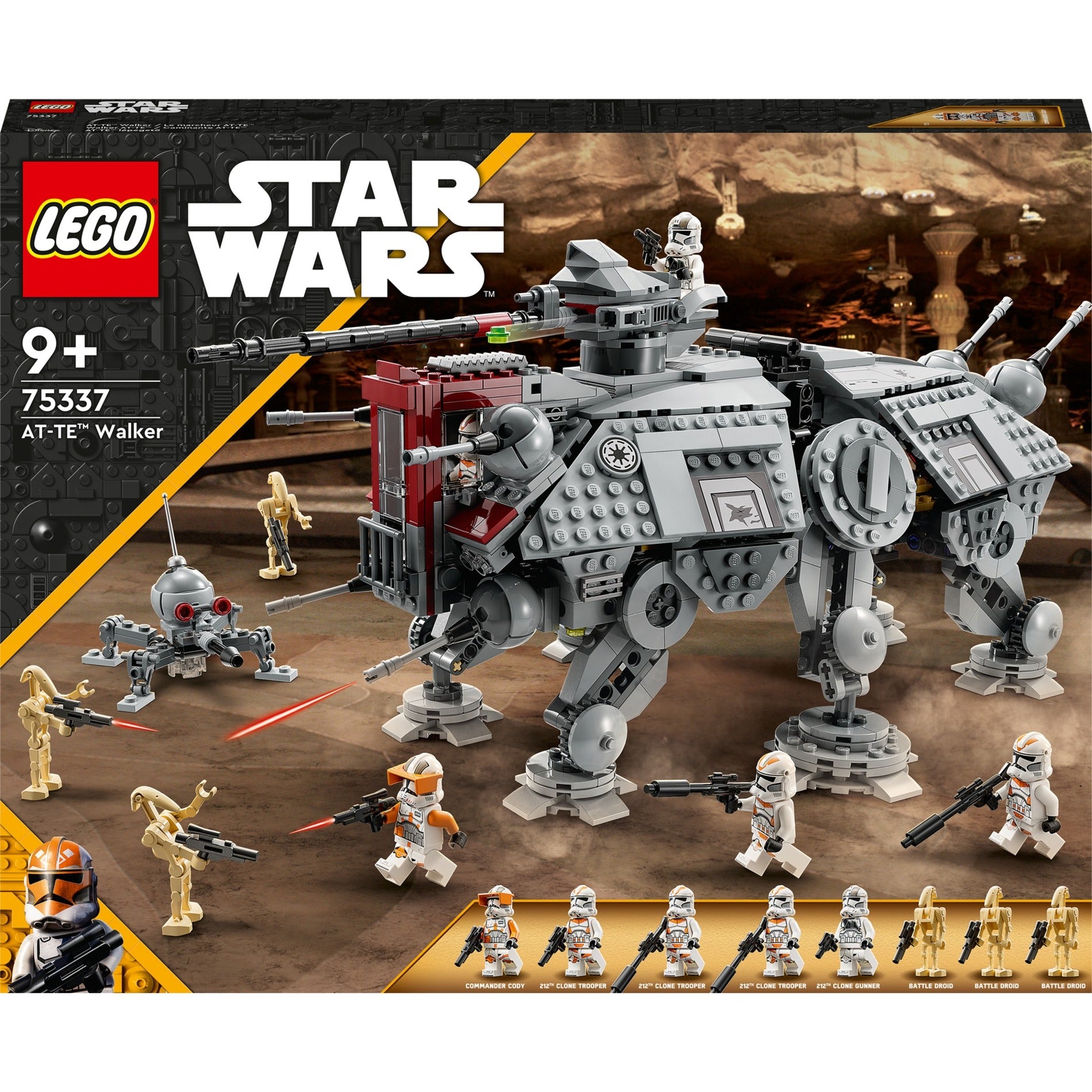 Lego star wars - at-te walker constructiespeelgoed (75337)