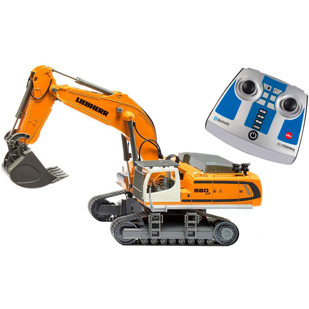 SIKU SIKU Control Liebherr R980 MKB rupsgraafmachine