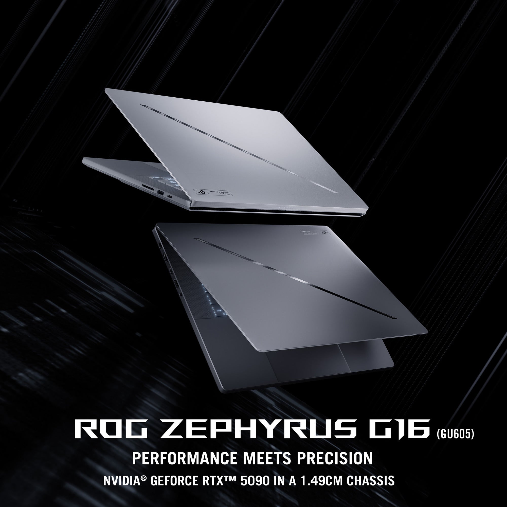 Asus rog zephyrus g16 gu605cp-qr103w 16 gaming laptop (grijs | core ultra 9 285h | rtx 5070 | 32 gb | 2 tb ssd)