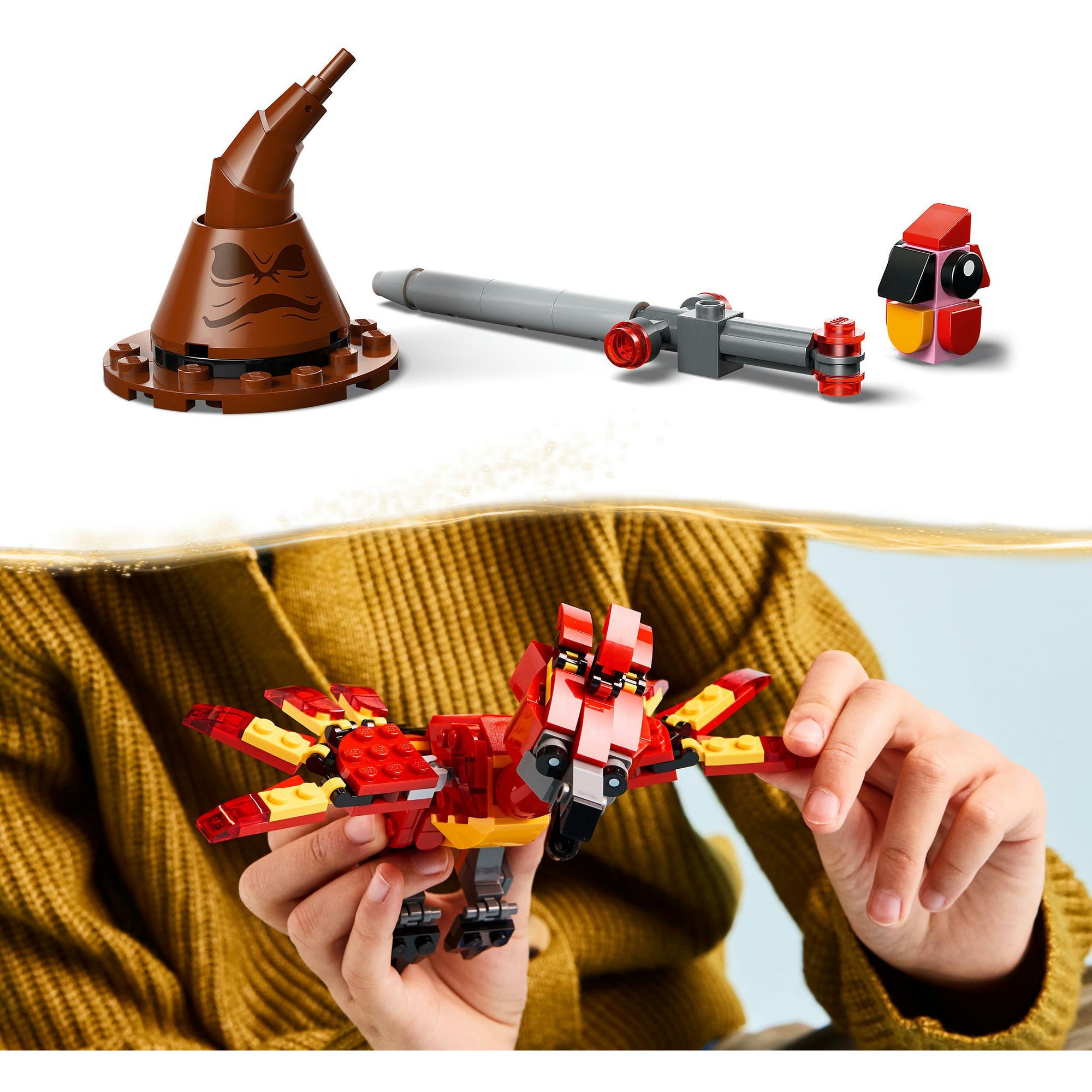 Lego 76448 harry potter felix de feniks van perkamentus | 2 stuks