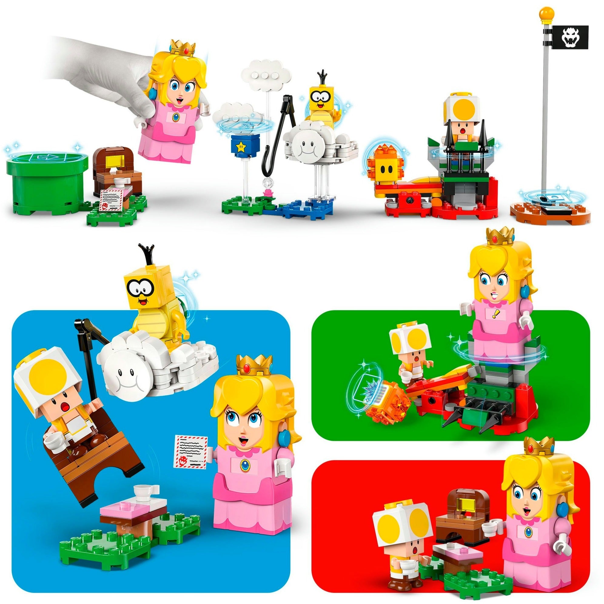 Lego super mario 71441 avonturen met interactieve perzik