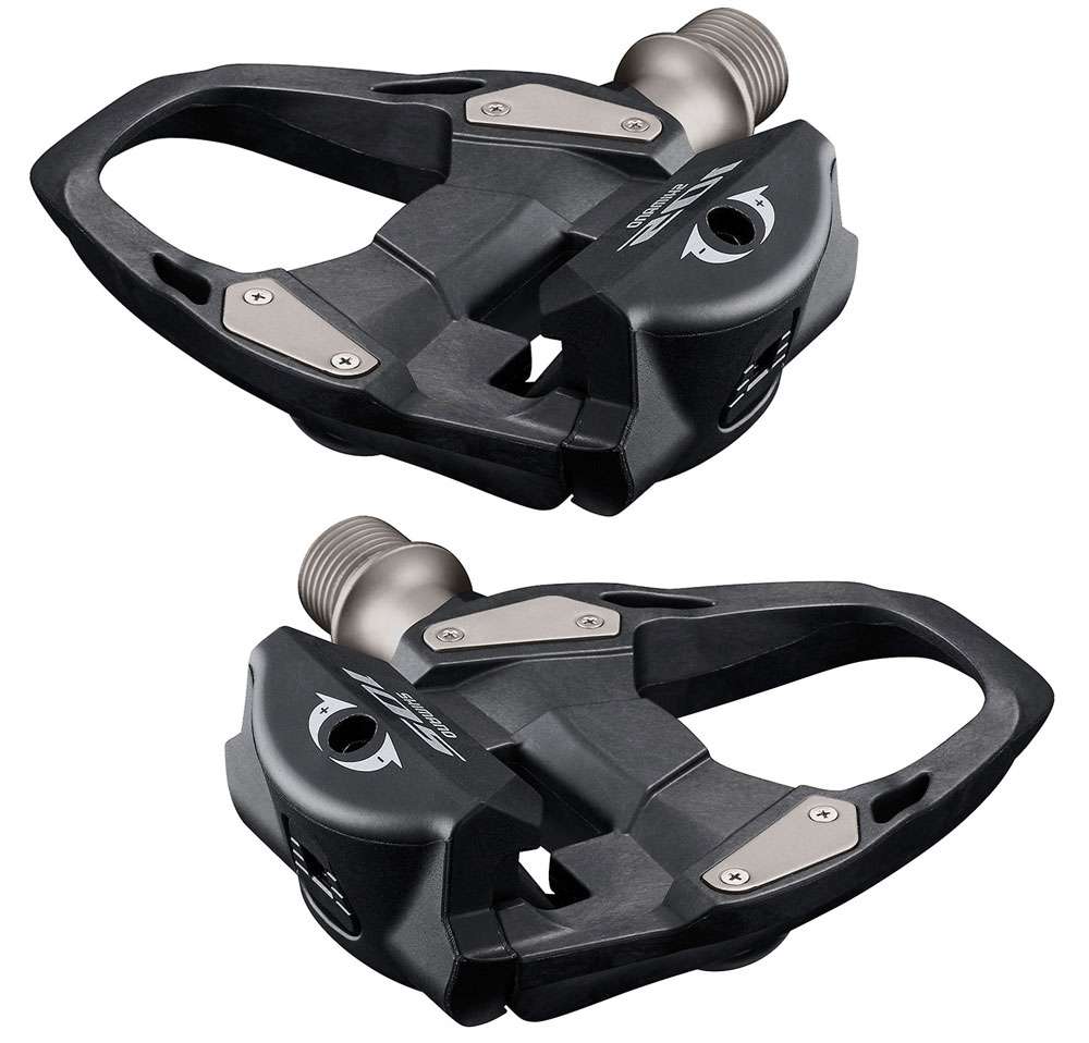 Pédalier Shimano 105 SPD-SL PD-R7000 avec cales SM-SH11 - carbone
