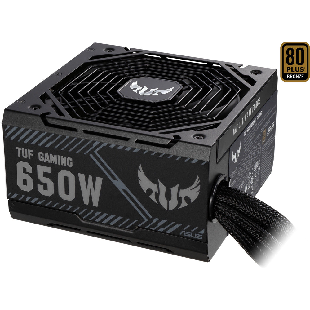 Asus tuf gaming 650b 650 watt voeding (zwart, 4x pcie)