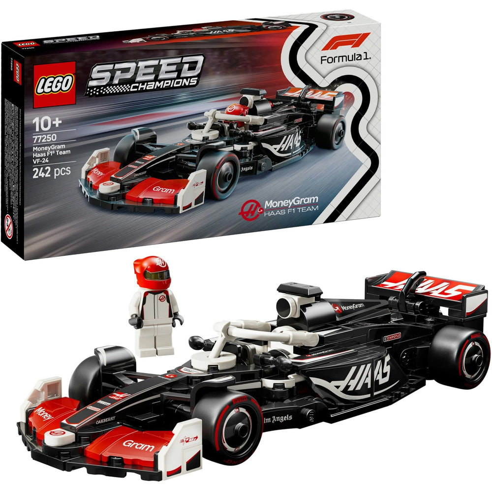 Lego speedkampioenen 77250 moneygram haas f1 team vf-24 racewagen
