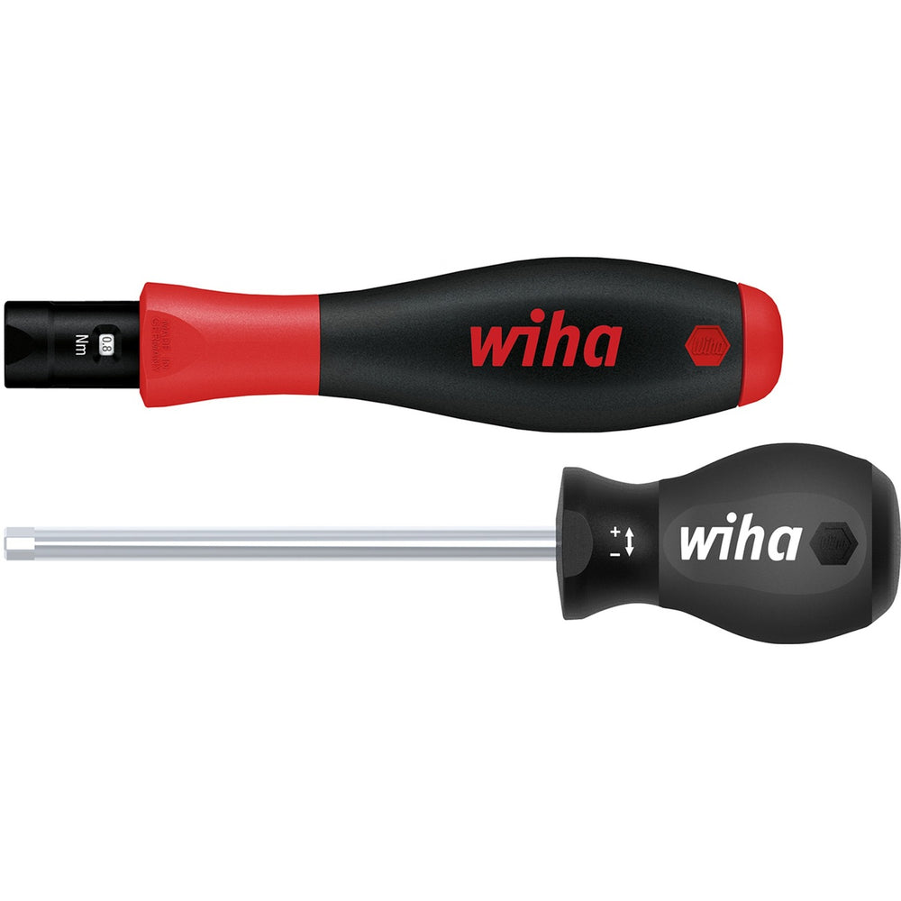 Wiha momentschroevendraaier torquevario-s (zwart rood)