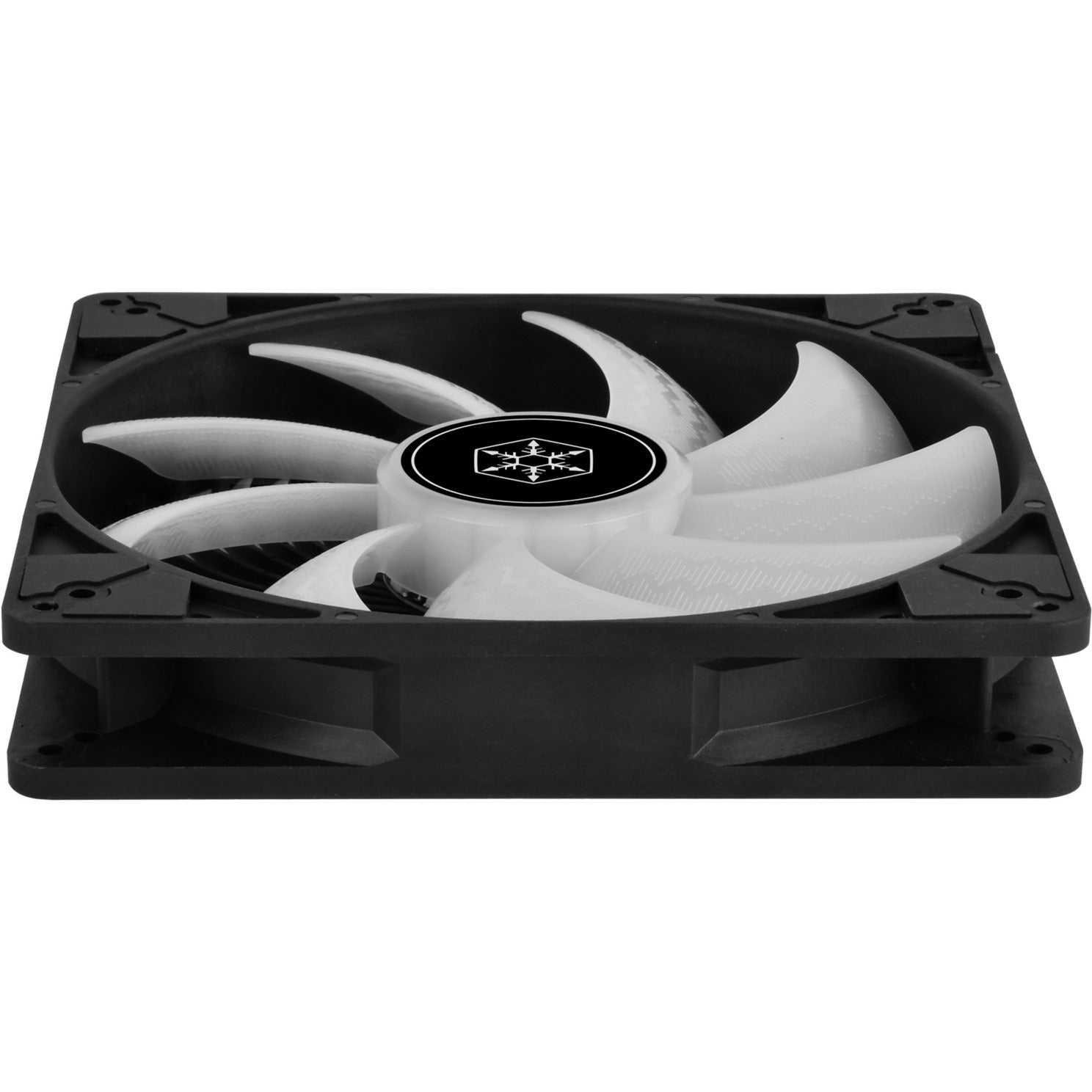 Silverstone air penetrator 184i argb case fan (zwart, 180 x 180 x 32 mm, pwm)