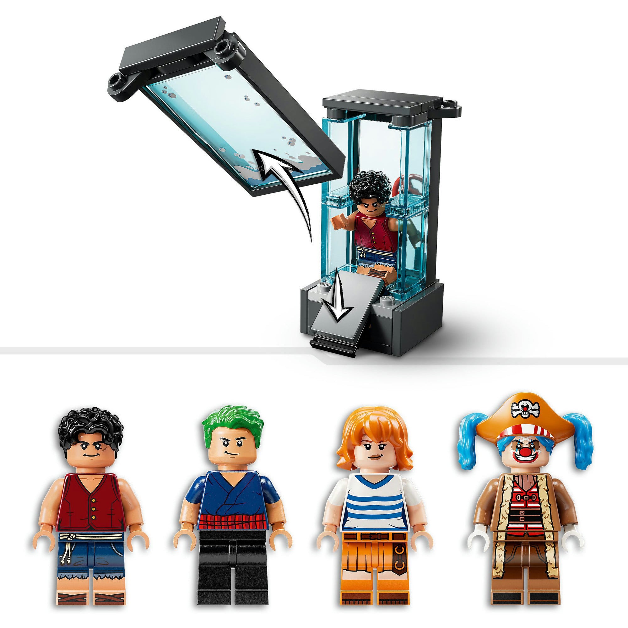 Lego ® one piece circustent van buggy de clown bouwset - 75637