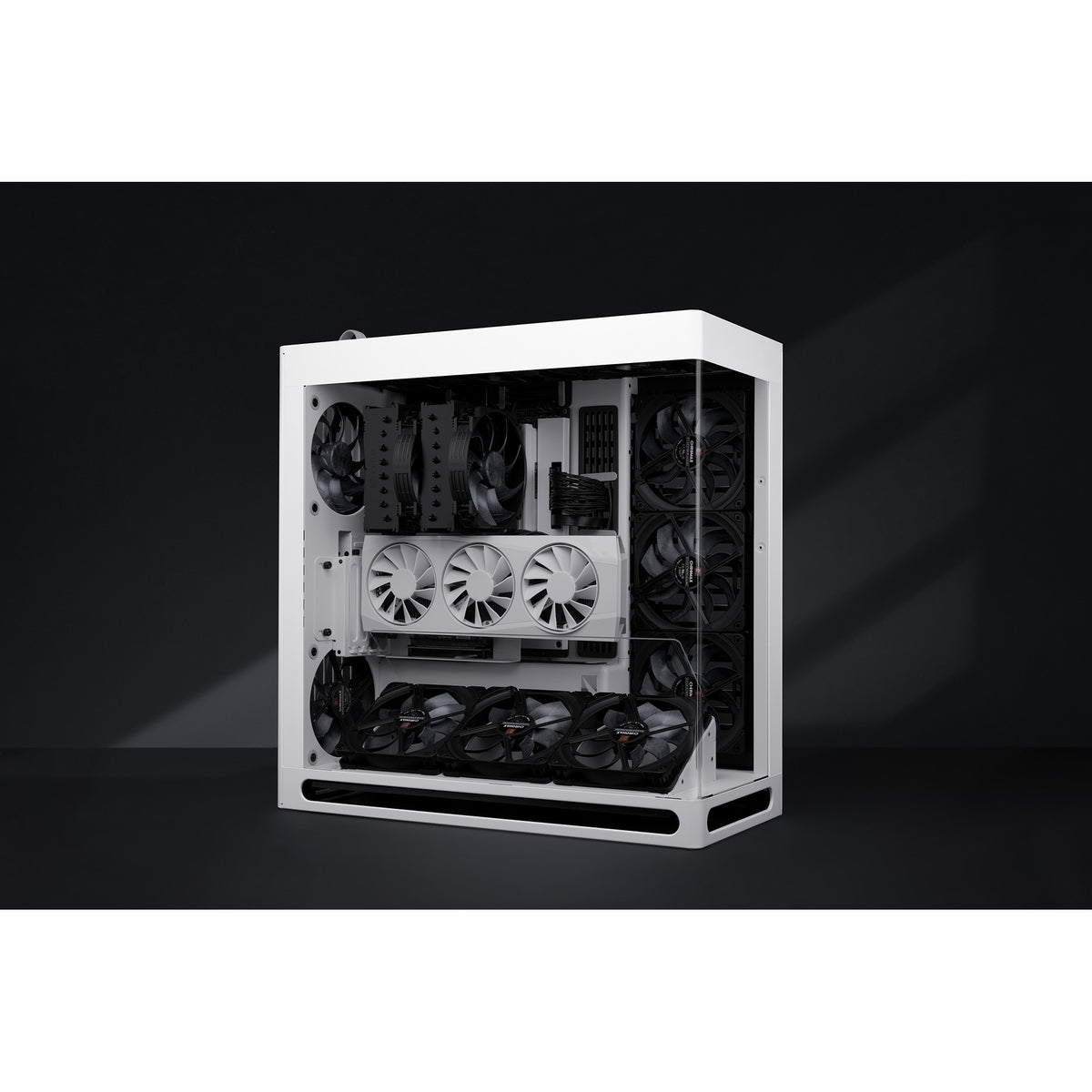 Noctua nf-a14x25 g2 pwm sx2-pp chromax.black case fans (zwart, 2 stuks, 140 x 140 x 25 mm)