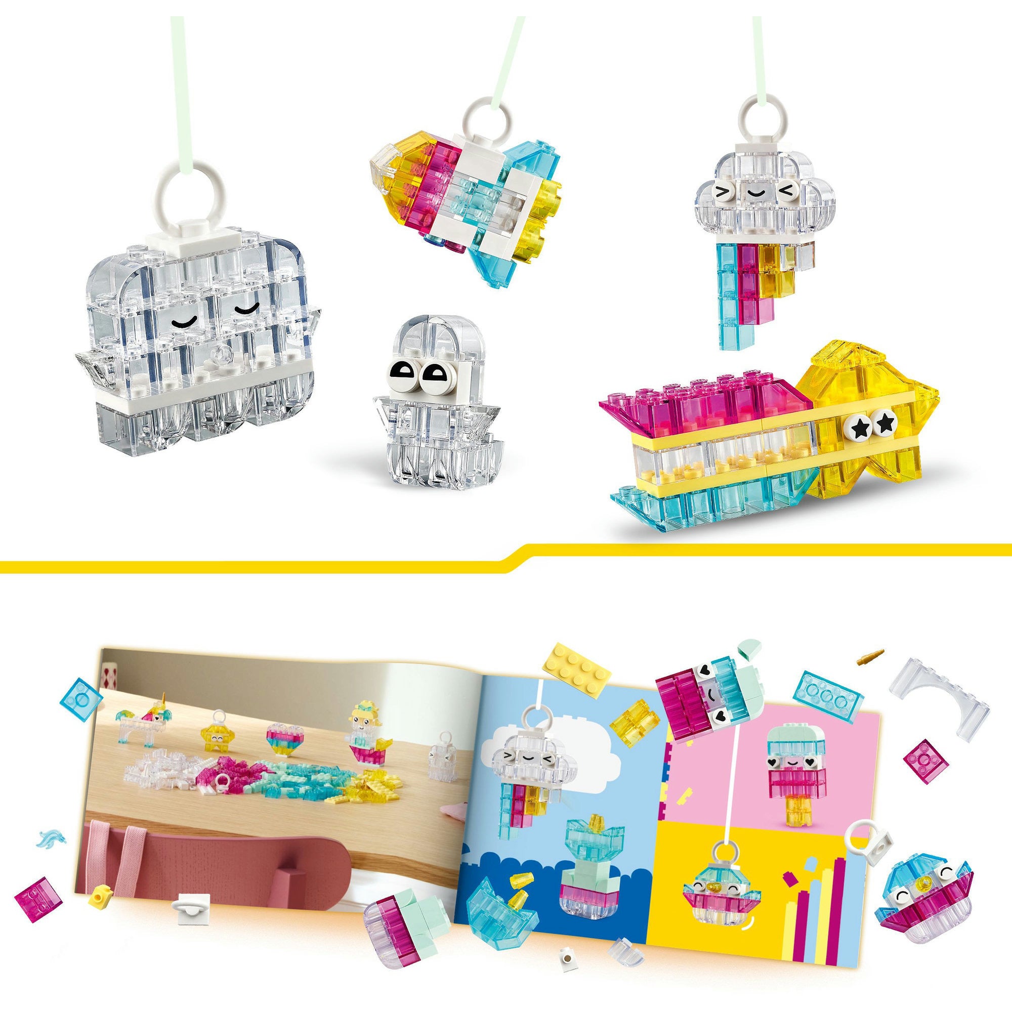 Lego 11040 klassieke magische transparante doos