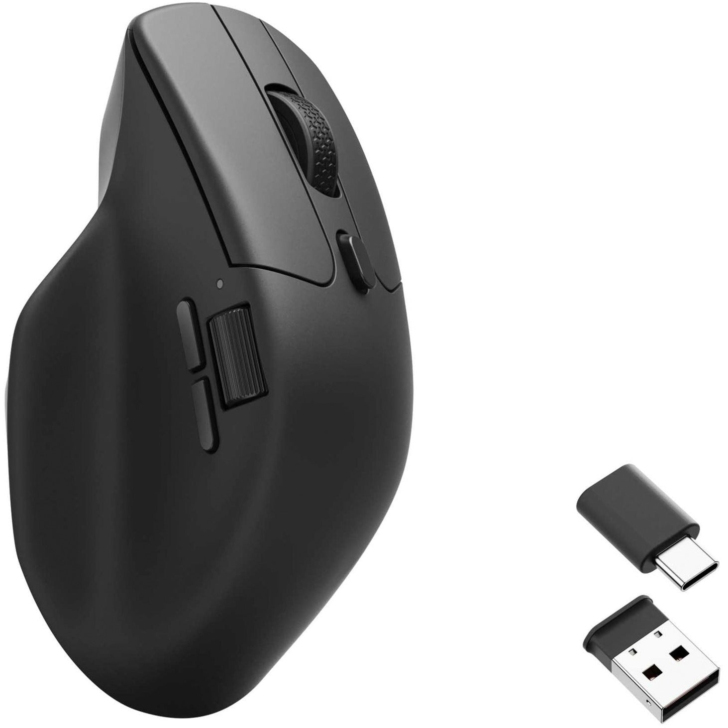 Keychron m6-a1 wireless mouse (zwart, 100 - 26.000 dpi, usb-c bluetooth 5.1 2.4 ghz)