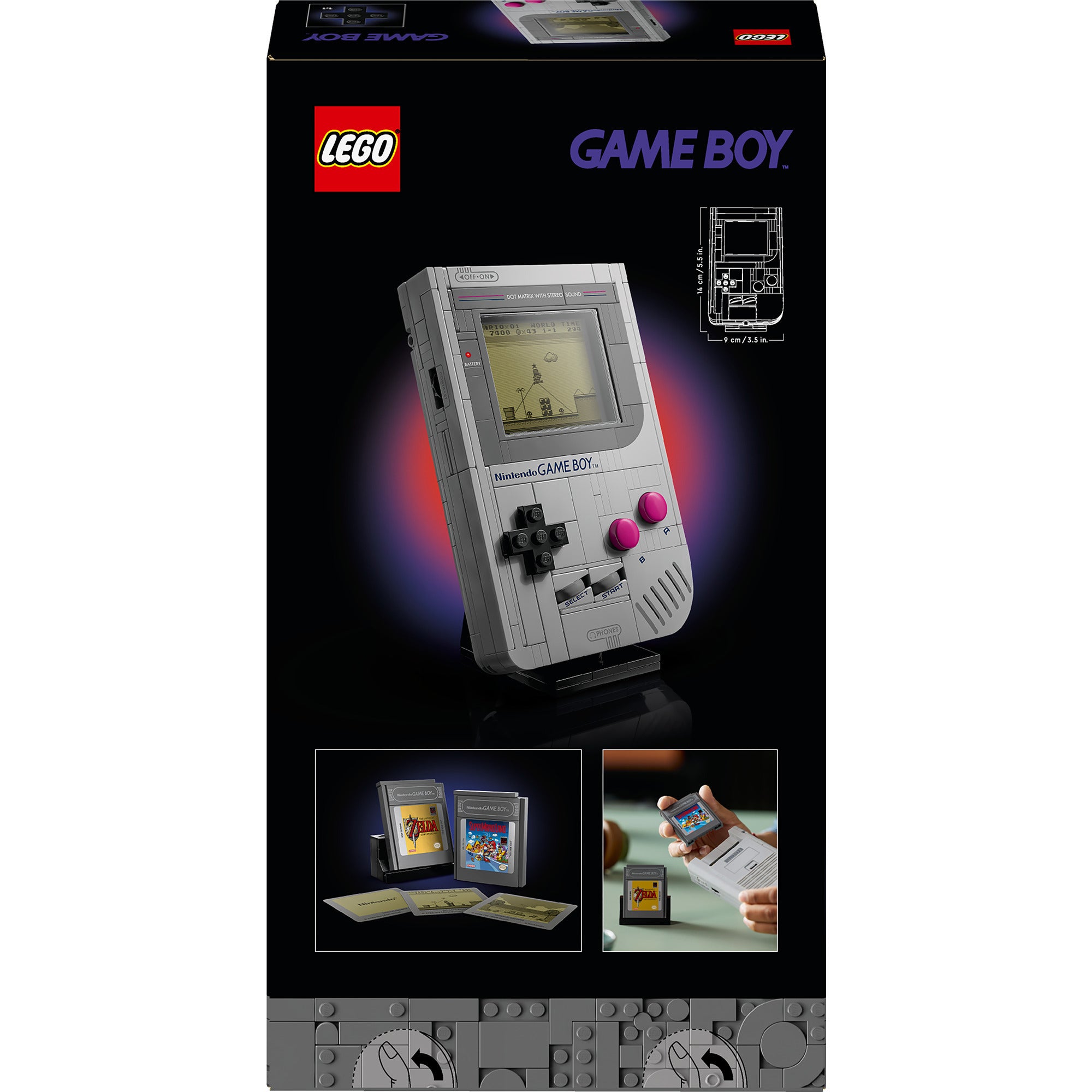 Lego super mario - gameboy constructiespeelgoed (72046)