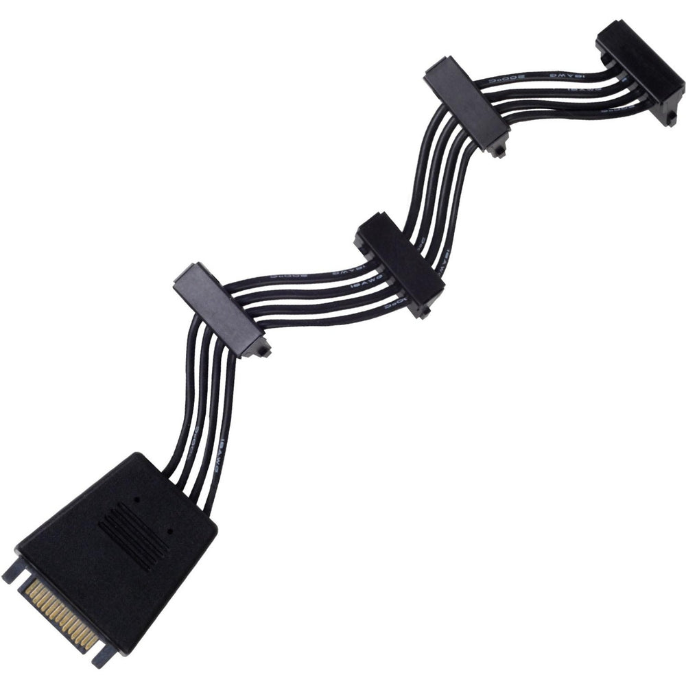 SilverStone SilverStone SST-CP06-E4, 1x 15-pins SATA > 4x 15-pins SATA