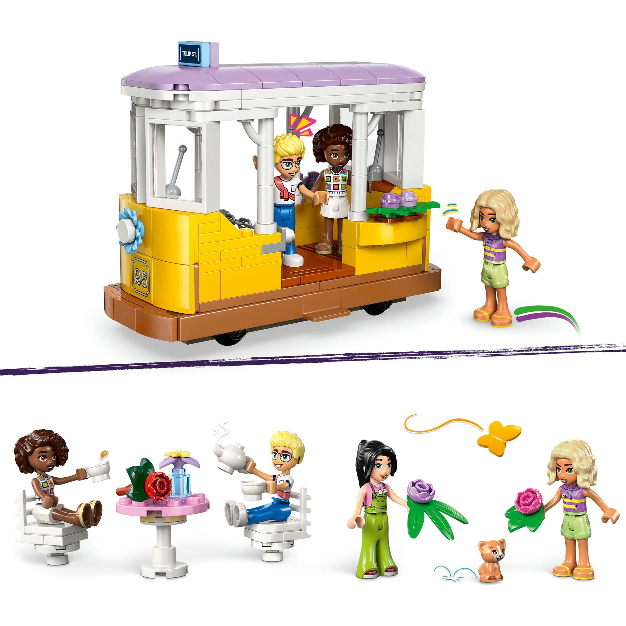 Lego 42671 Friends plantencafé en bloemenwinkel