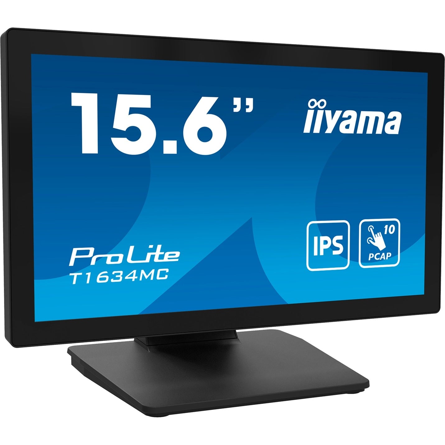 Iiyama prolite t1634mc-b1s 16 touchscreen monitor (zwart (mat), hdmi, displayport, vga)