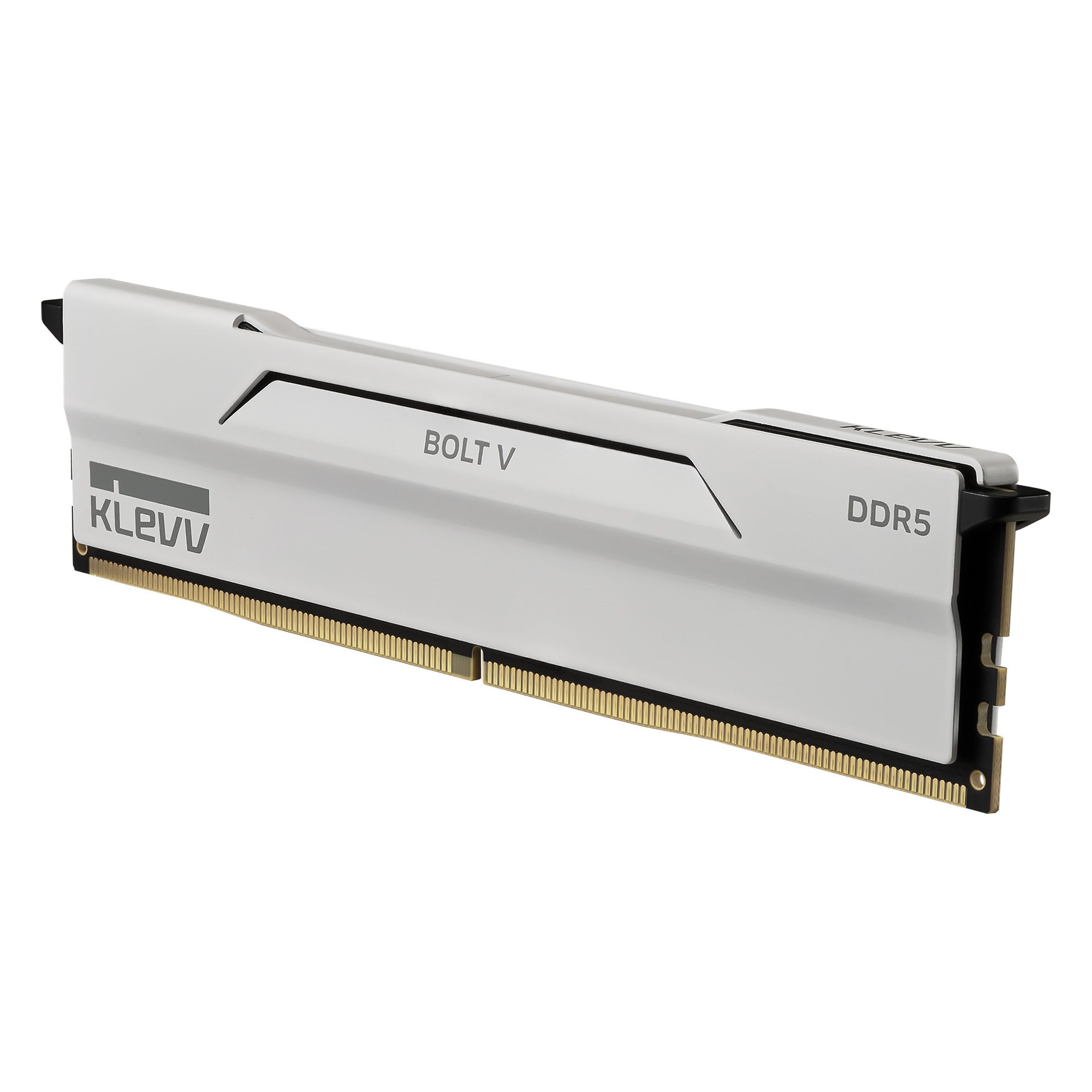 Klevv bolt v 32 gb ddr5-6000 (2x 16 gb) werkgeheugen (wit, kd5agu880-60a300i, xmp 3.0, expo)