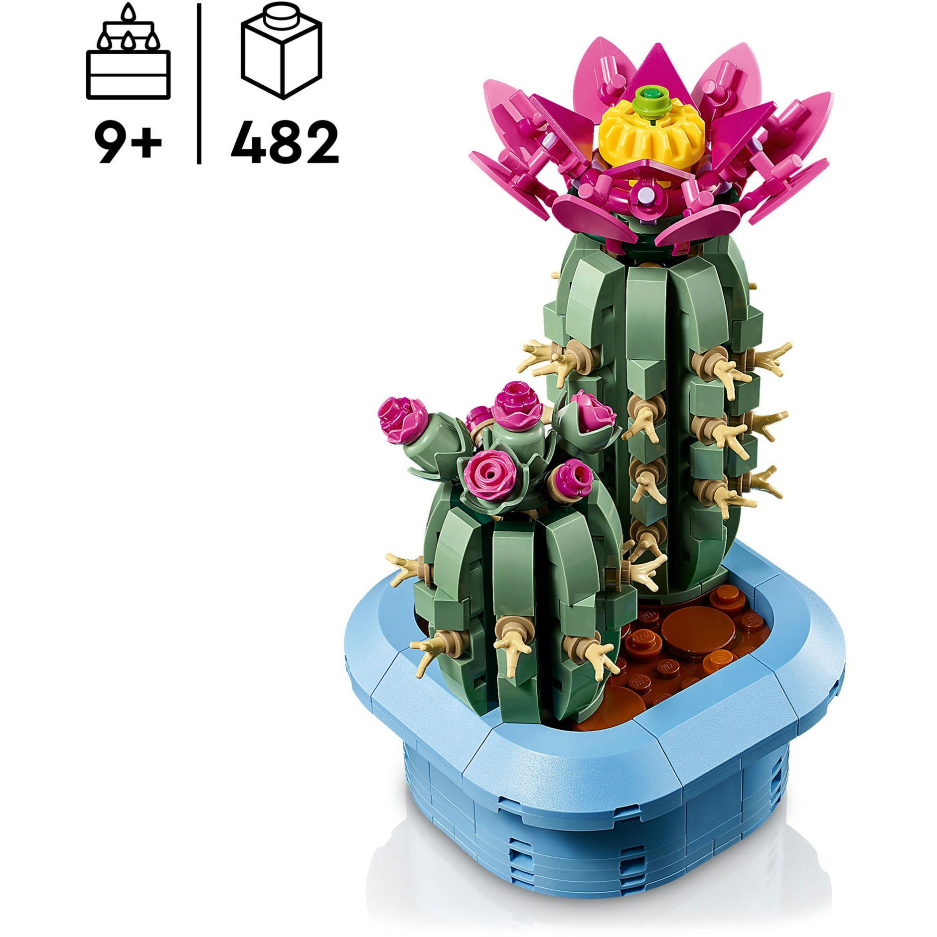 Lego botanicals bloeiende cactus - planten decoratie set - 11509