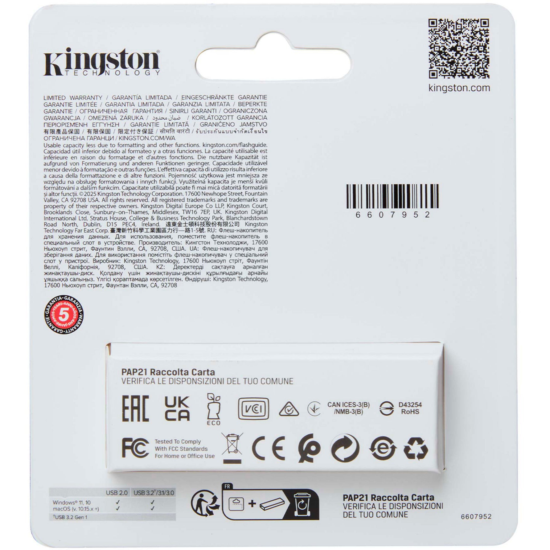 Kingston datatraveler exodia s 128 gb usb-stick (zwart lichtblauw, dtxs 128gb)