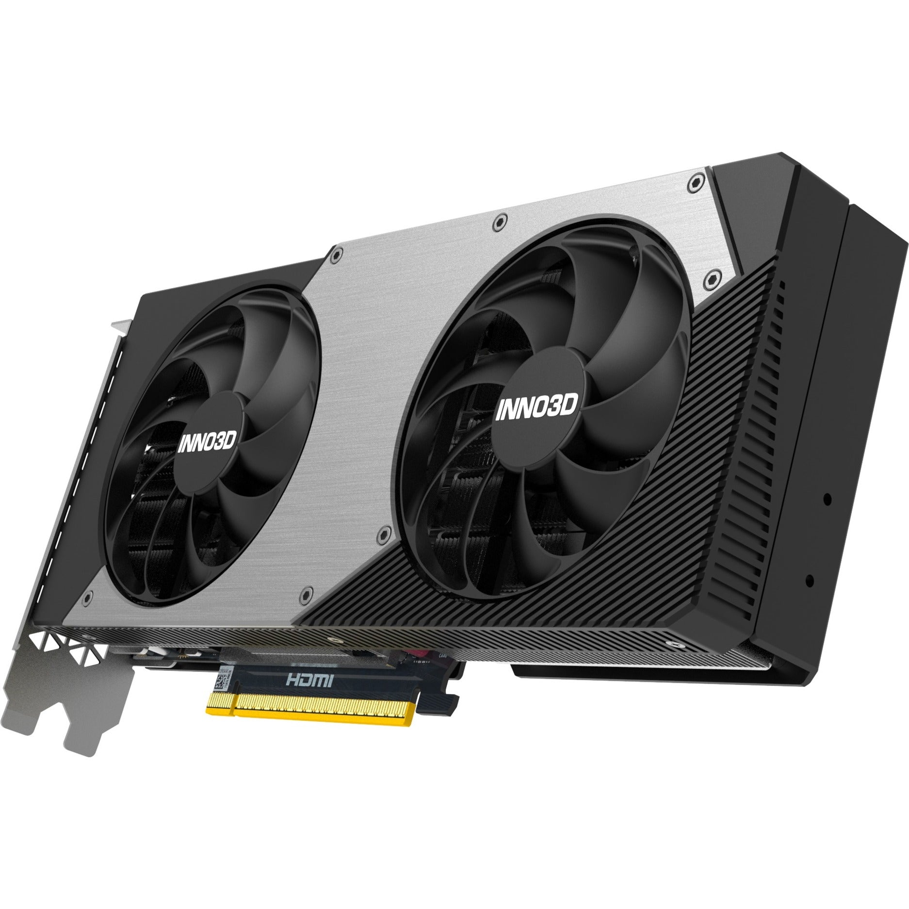 Inno3d geforce rtx 5070 twin x2 oc grafische kaart (zwart, dlss 4, 3x displayport, 1x hdmi 2.1)