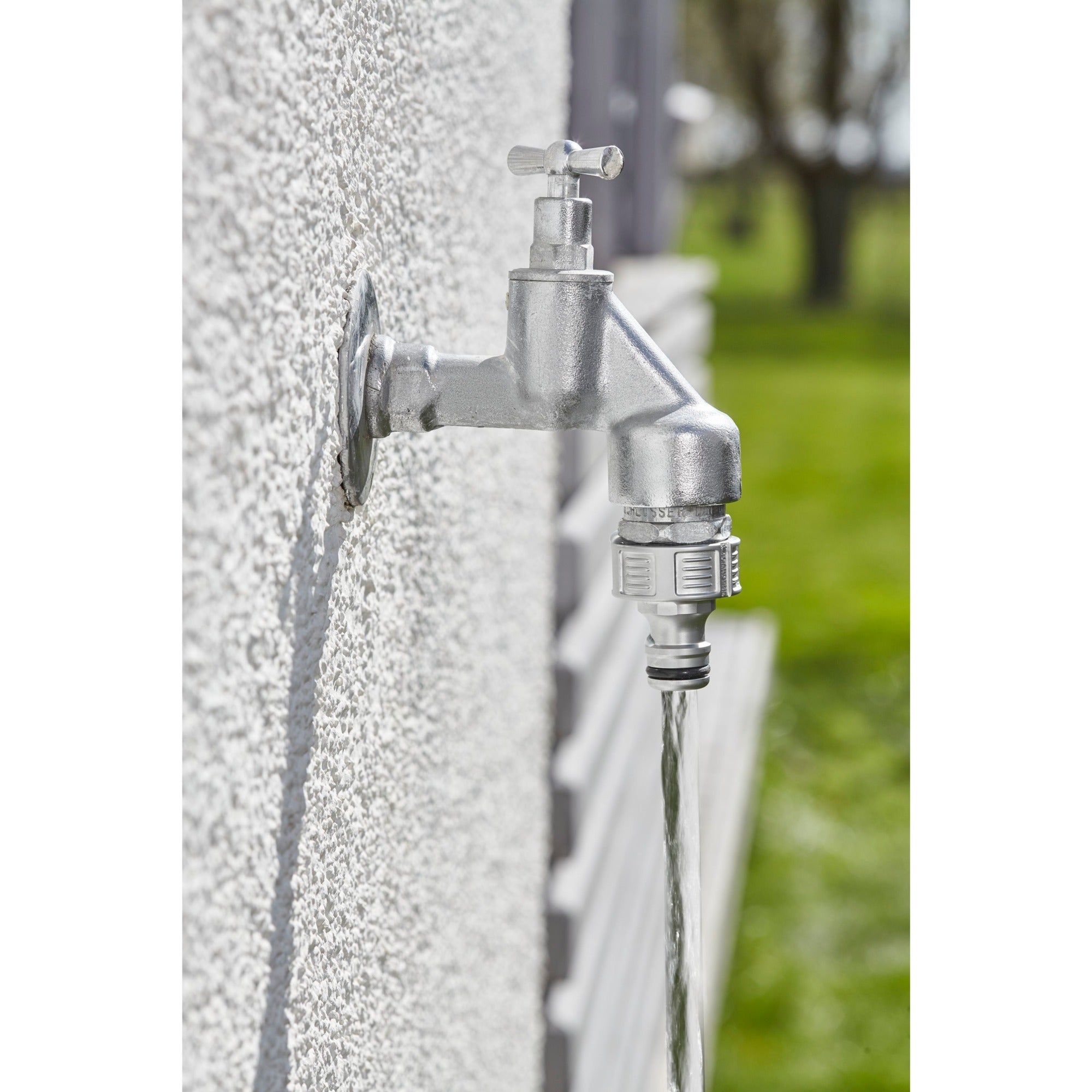 Gardena premium kraanstuk 26,5 mm (g3 4 ) (zilver, 18241-50)