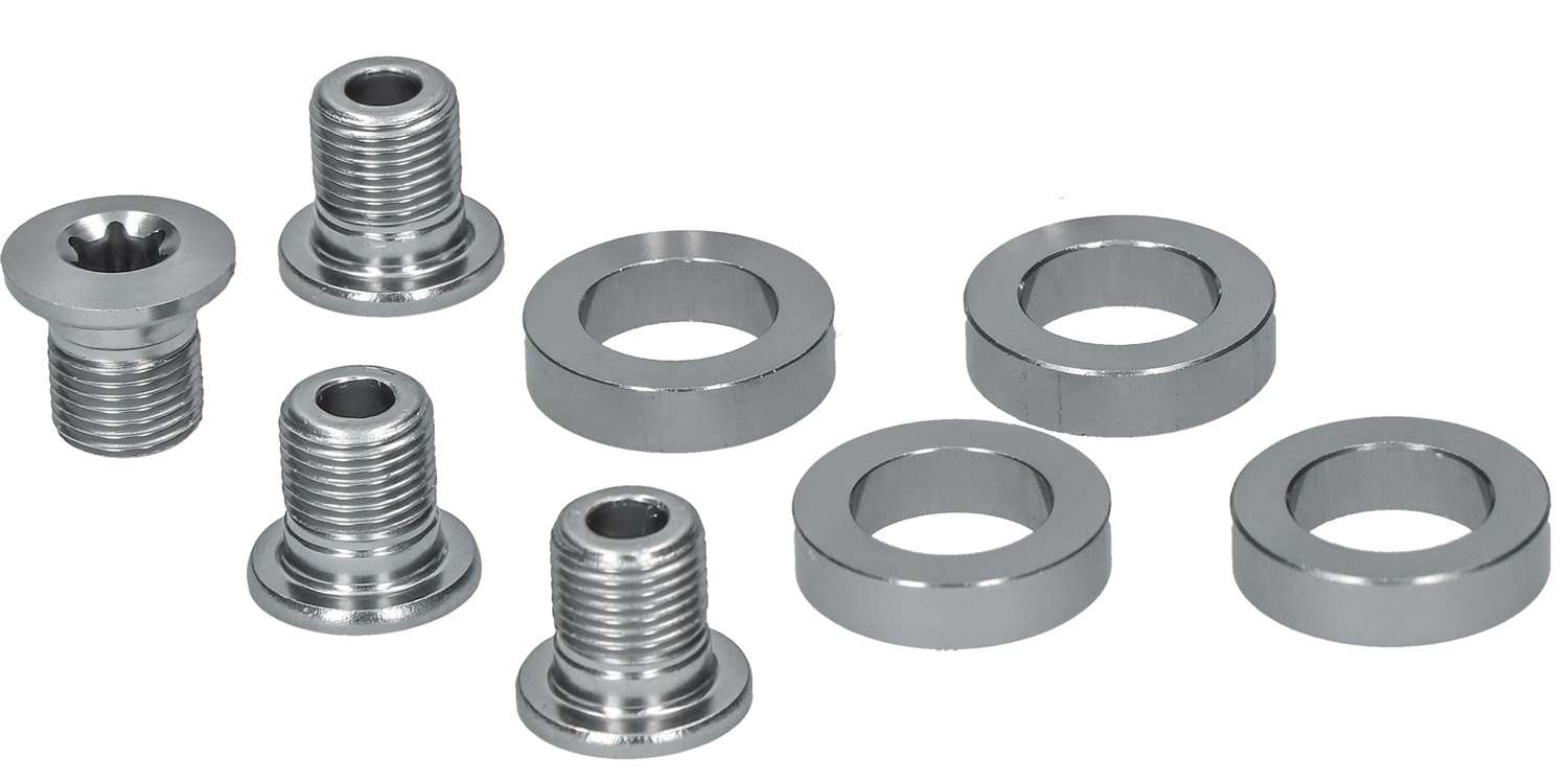 Shimano geleiderplaat binnen spacer 4 stuks fc-4703