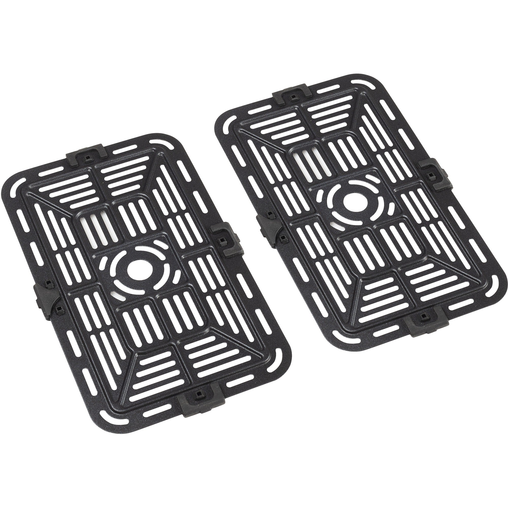 Princess double basket aerofryer heteluchtfriteuse (zwart, 2x 4 liter)